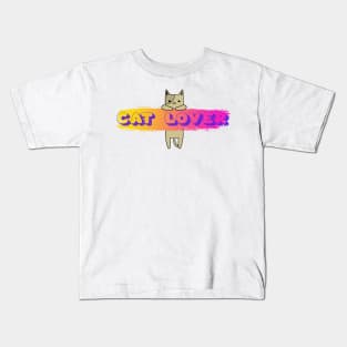 CAT LOVER Kids T-Shirt